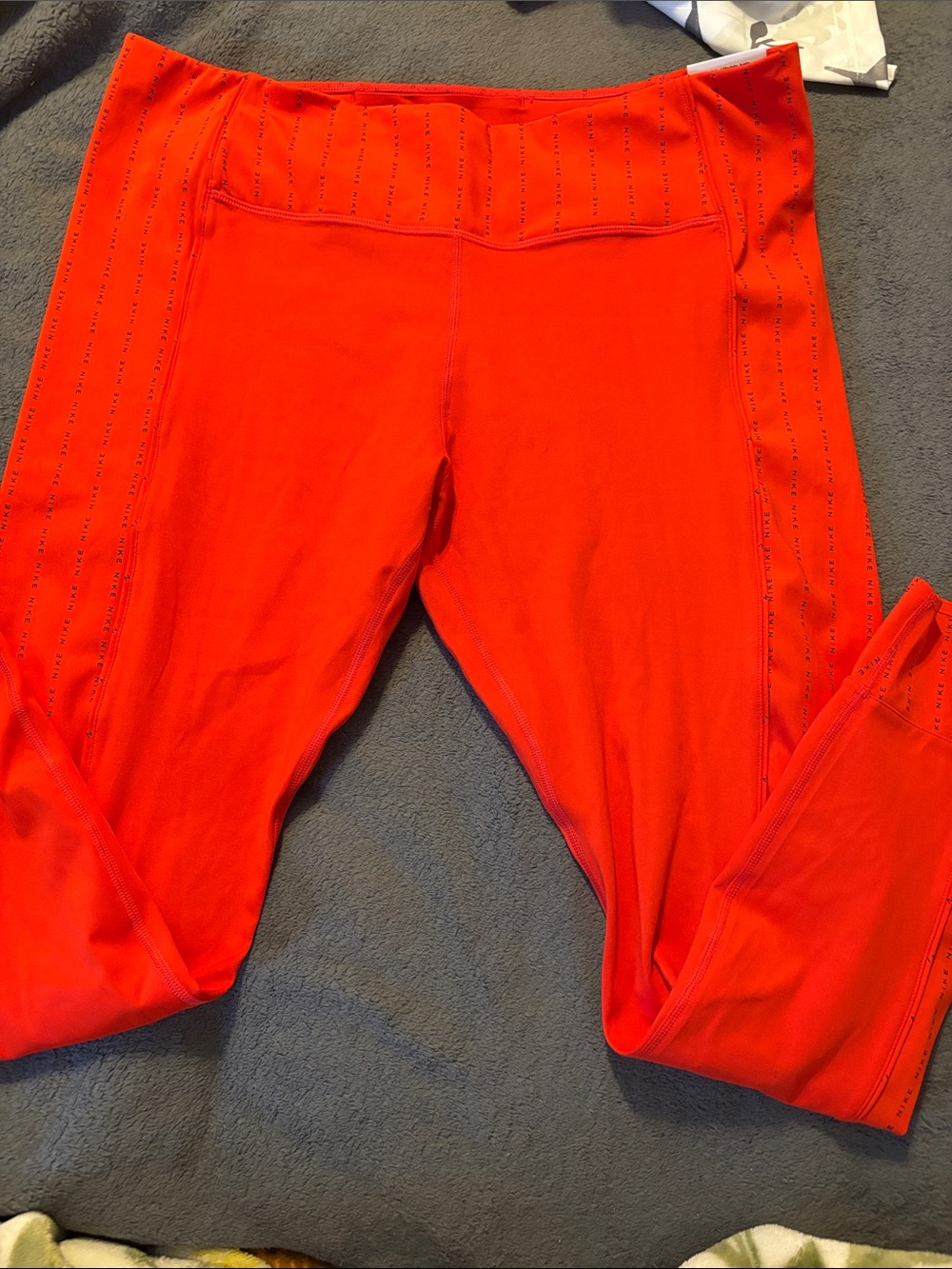 Nike Red Performance Leggings